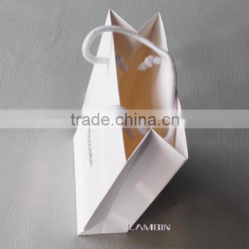 Factory professionally supply paper handbag for home textile products