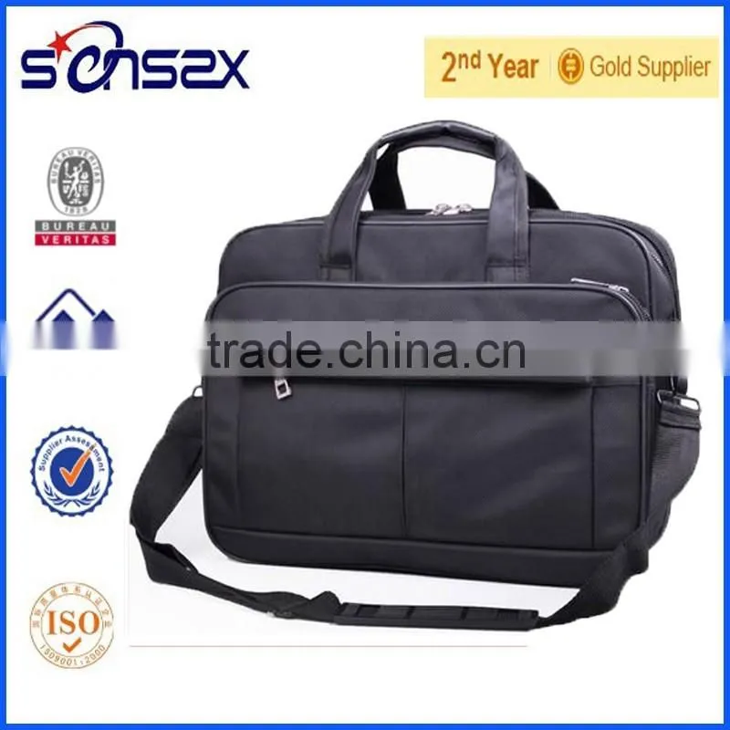 2016 new fashion travel document case bag with shoulder strap briefcase