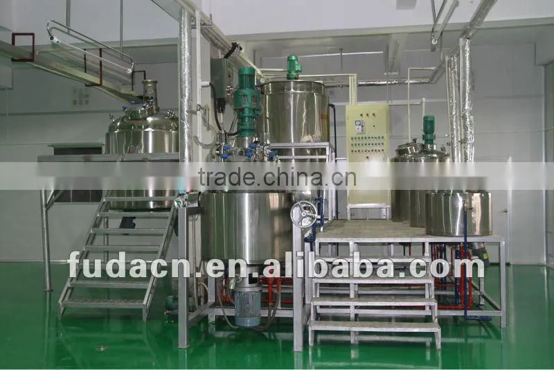 Body lotion liquid production line