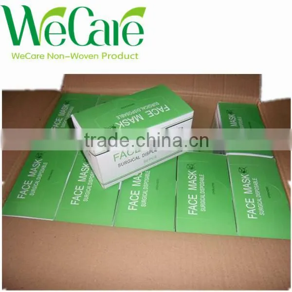 Disposable non woven Surgical face mask with earloop for hospital