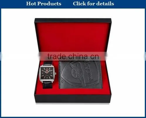 2016 Red Rectangular Watch Bracelet Storage Box