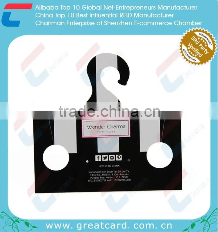 Customized plastic Hang tags for parking permit