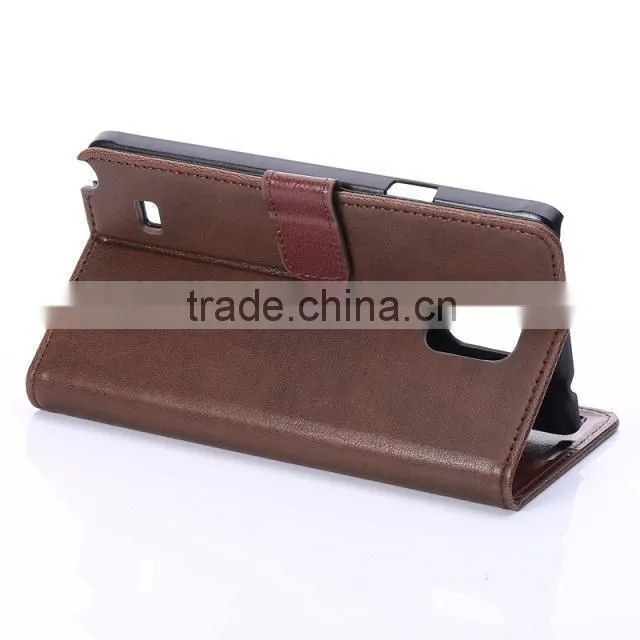 High quality mobile phone case from china supplier, pu leather wallet case for samsung galaxy note 4 mobile phone D0155