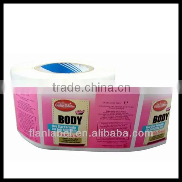 Biodegradable custom sticker labels