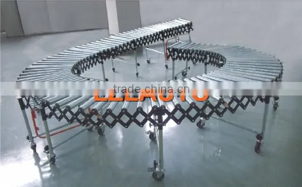 Telescopic roller Conveyor