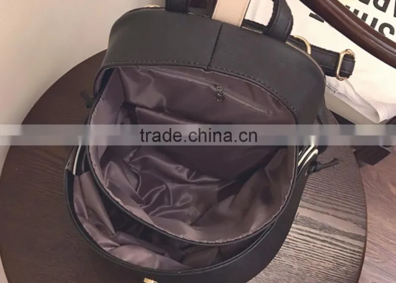2016 fashion design backpack hot sell PU backpack cute beetles backpack