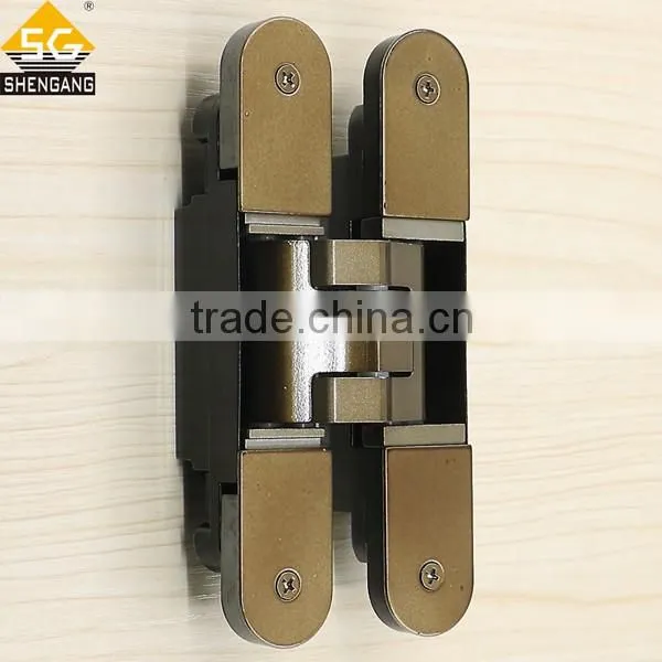 zinc alloy adjustable concealed tectus 340 3d hinge for wooden doors