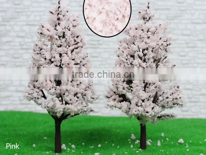 scale plastic model tree in building materials HO 3d models