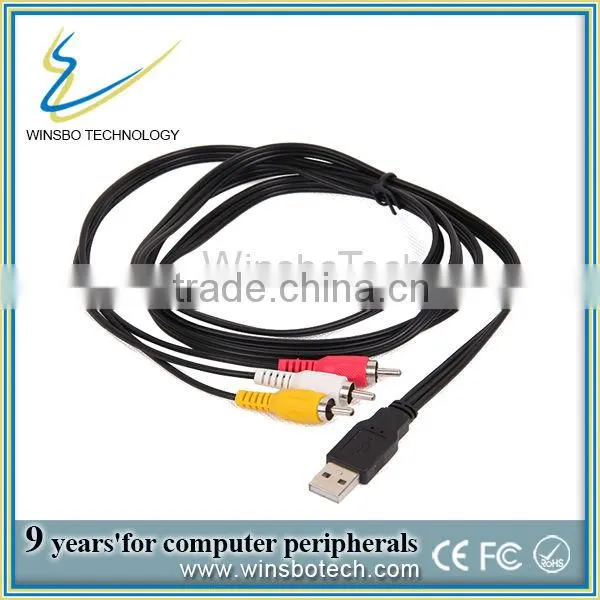 3RCA TO 3RCA/ audio /vidio cable, 3.5mm audio cable