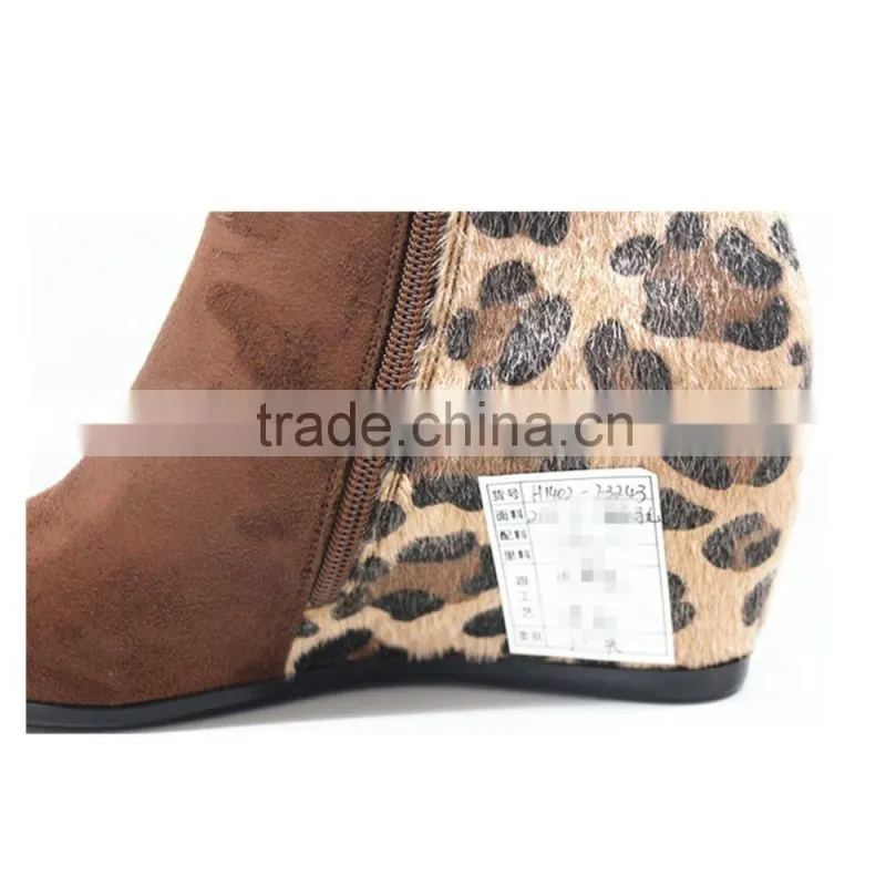 sexy wedge heel boots