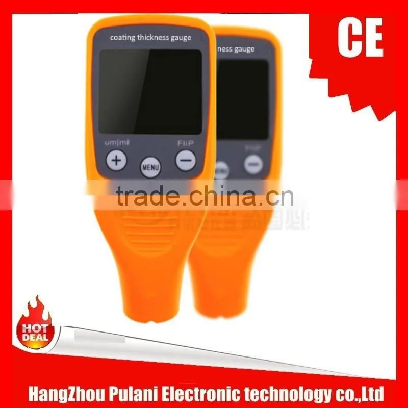 Film Coating Thickness Gauge on metal