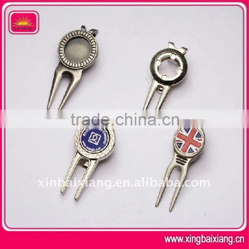 promotional metal golf ball pitch forks