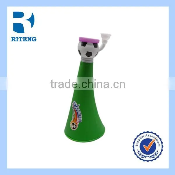 plastic french horn plastic cheering horn 2014 Cheering Fan Horn For Soccer Fans