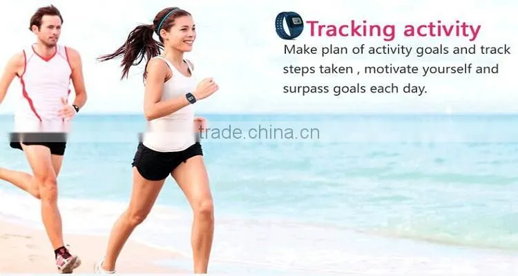 Hot sale 2015 Exact Heart Rate Monitor Tracker U98 Smart Watch WristWatch Waterproof IP67