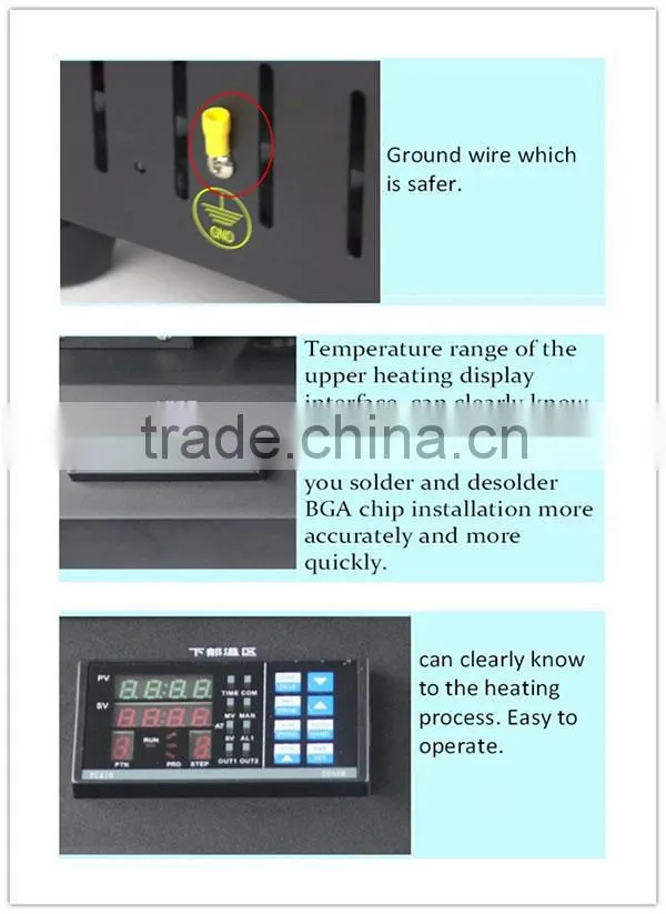 Dinghua soldering machine bga rework machine for Notebook/tablet motherboard chip repair DH-A06