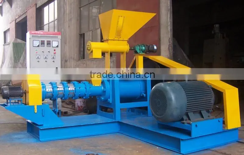 Floating fish feed making machine/Floating fish feed extruder machine/Floating fish food making machine for fish farming