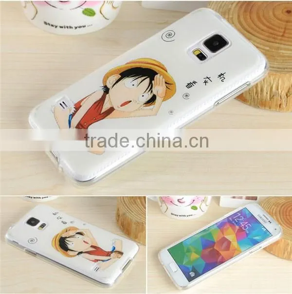 soft tpu cute smart cover case for samsung galaxy s5