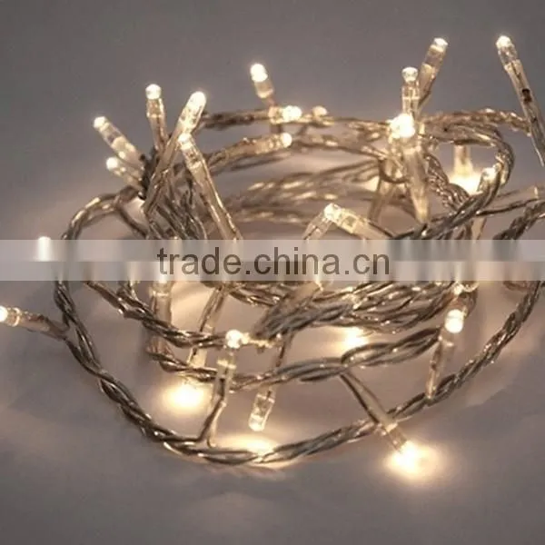 2016 5mm F5 Cheap fancy battery operated mini led string light christmas decoration, led mesh light decorations for christmas