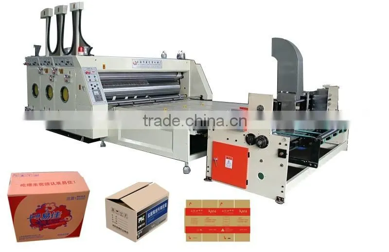 Printing slotting die cutting machine/corrugated carton machine/packing machine