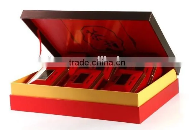 luxurious cardboard box paper packaging chinese gift tea box wholesale from Taiwor