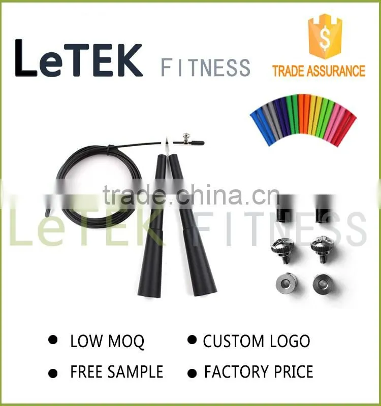 Crossfit Speed Jump Rope - Best For Rx Double Under WODs, MMA and Boxing - For Men & Women