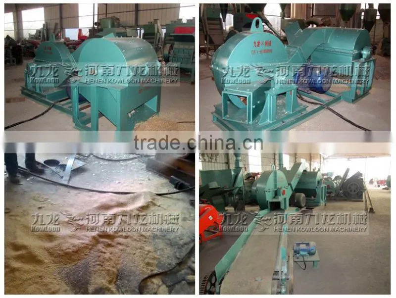 Chinese machine make sawdust