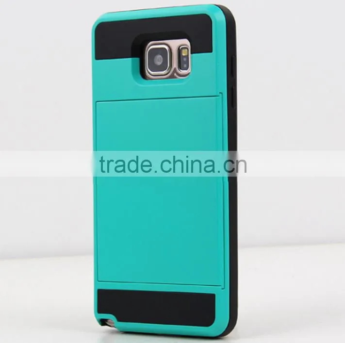 Dual Layer Armor fundas Case Luxury Soft Hybrid Slim Back cases for iphone 4 4s 5 5s 5c 6 6s Plus case cover Slide Card Cover