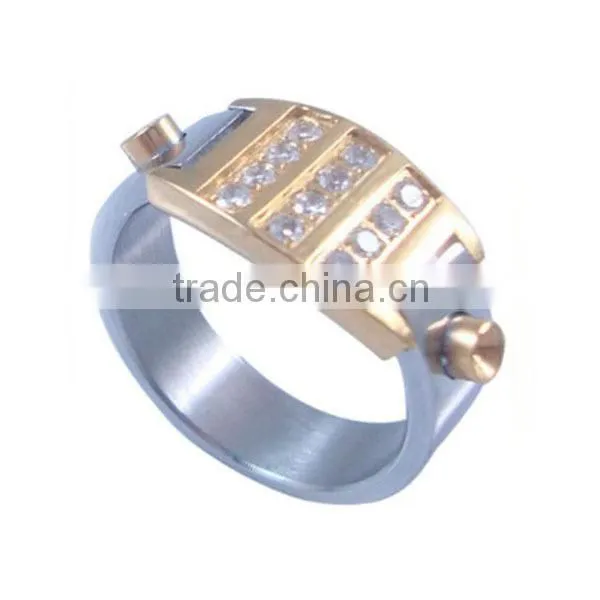 High quality 316l stainless steel ring band ring sliver ring for men