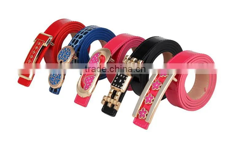 Fashion Brand Heart Buckle Lovers Belts