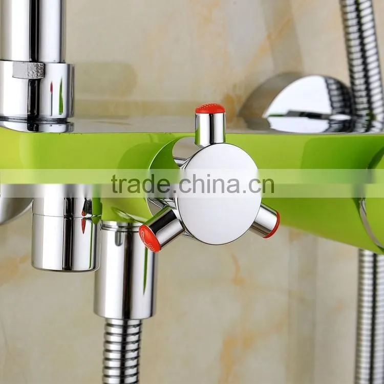 Popular shower panel with shower set,rainfall shower head set,rain shower sets