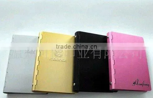Leather notebook