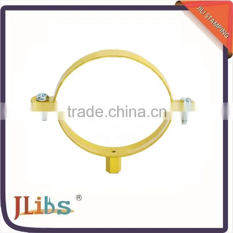 Rubber lined/China Manufacturer/Welding type clamps M8+10 with rubber