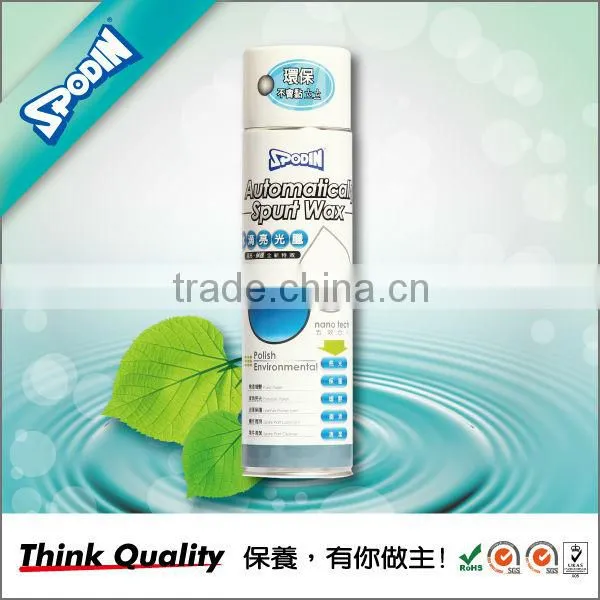 Car Care Dashboard Liquid Spray Wax