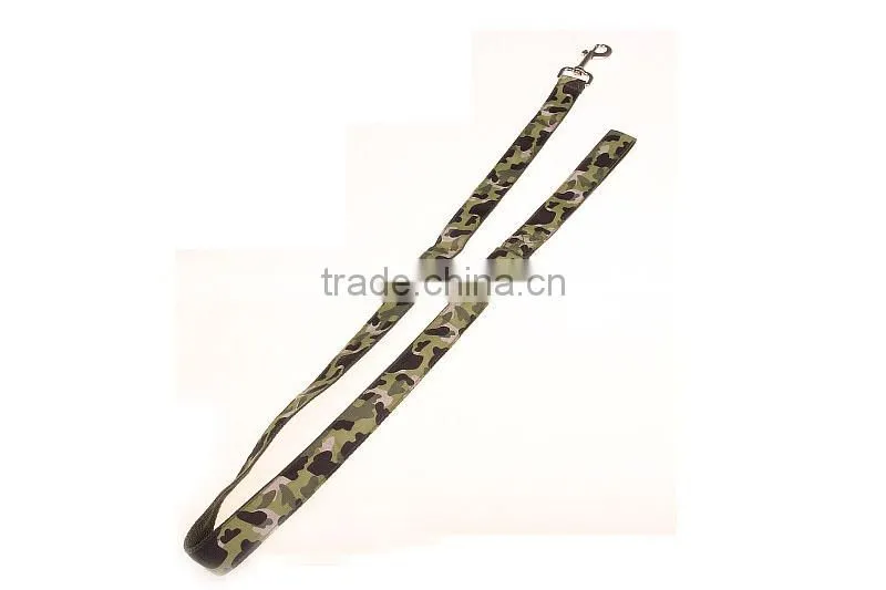 2015 new item Camouflage dog leash