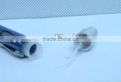 Plastic spray ball pen