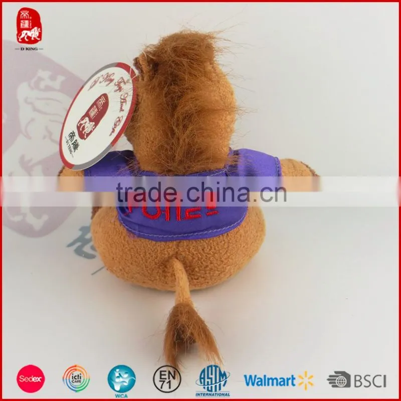 ICTI Factory wholesale soft material plush toy horse stuffed animal toy