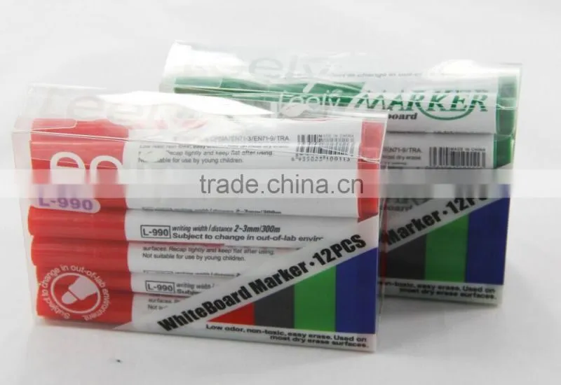 Environment friendly ink dry fast white board marker pen