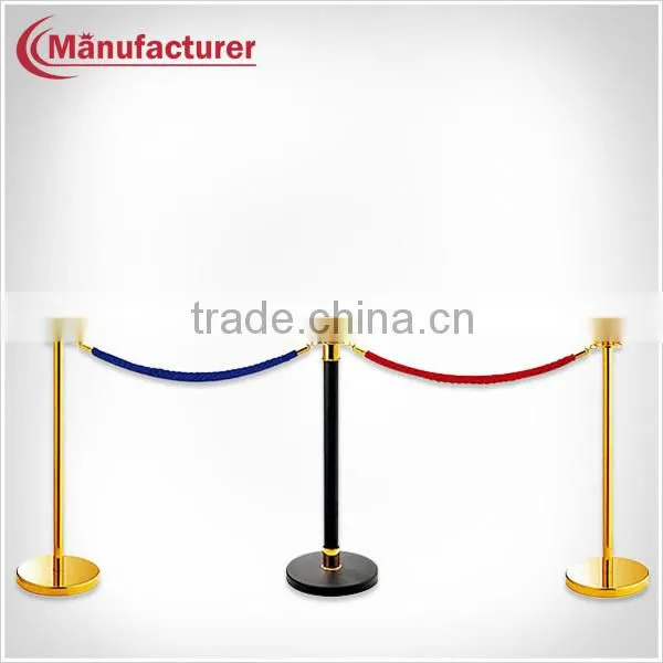 2014 Adjustable Hanging Rope Stanchions Stand,Pedestrian Railing Queue Control Barrier for sale