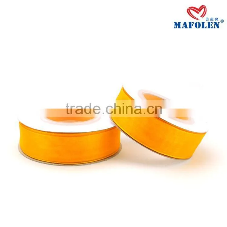 wholesale sheer silk ribbon for wedding decorative