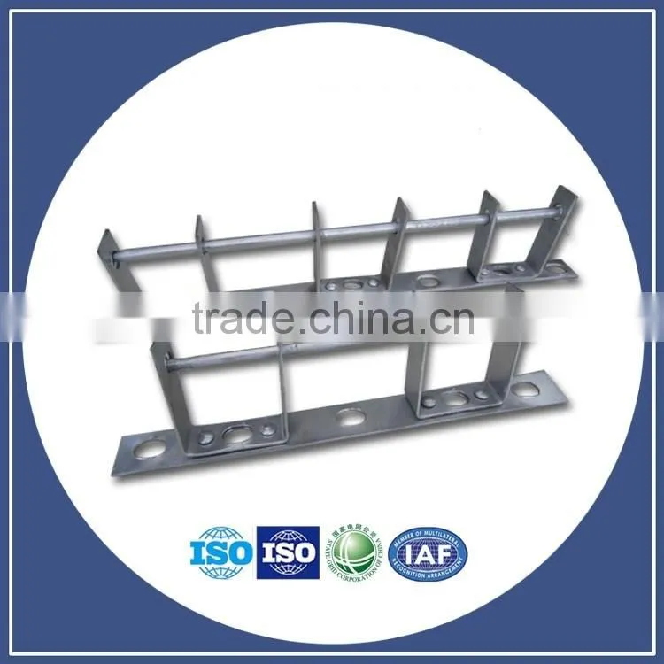 Big size D Steel Insulator Bracket support bracket for electric cable Clamp Bracket