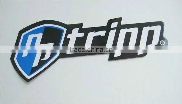 Die cut bumper sticker