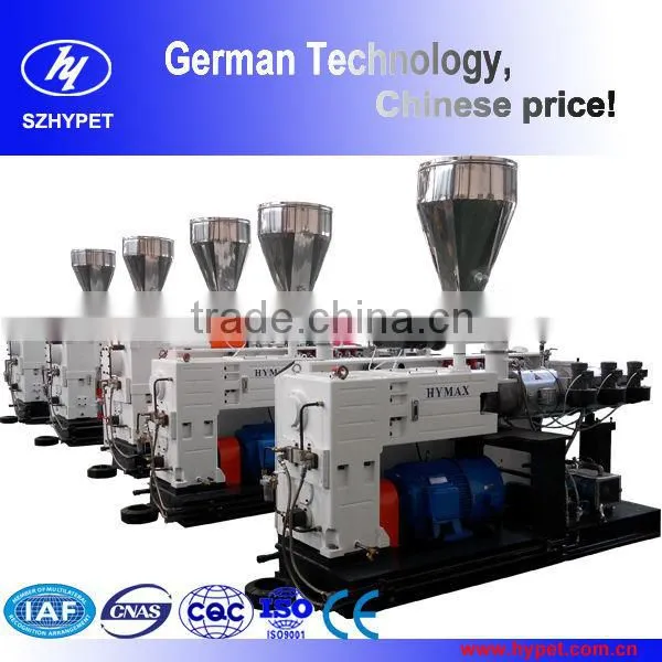 Germany Technology ZS65/132 High Output Conical Twin Screw PVC Pipe Extruder Machine