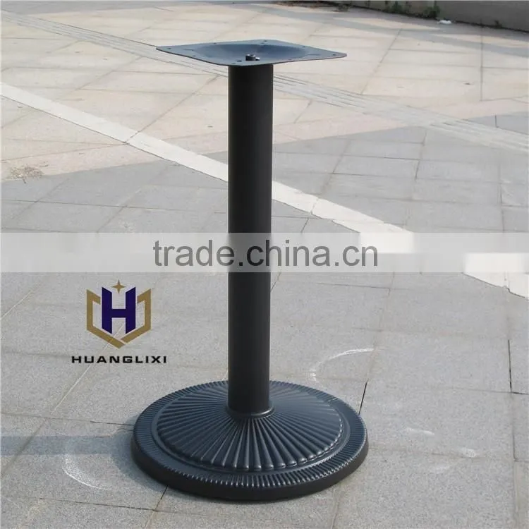 cast iron round metal restaurant table legs for sale