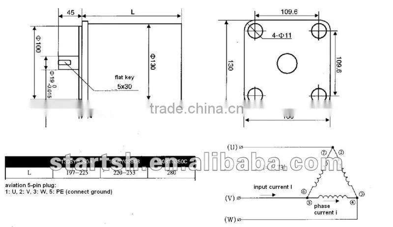 130BYG350A Microstep Stepper Motor
