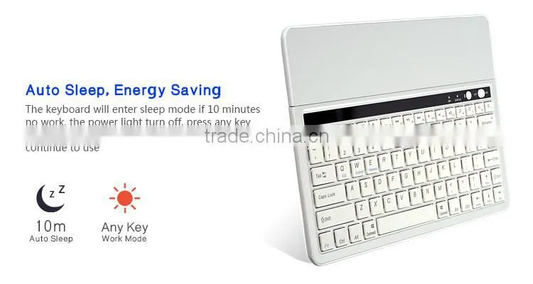 scissor feet chocolate keycaps qwerty aluminum bluetooth 10 inch tablet keyboard