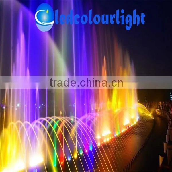 CE RoHS Approved Manual Address Setting Colorful DMX GBR Led Fountain Lights