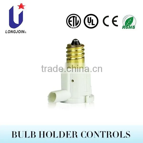 UL Listed Photoelectric Control Bulb Holder For Outdoor Lighting