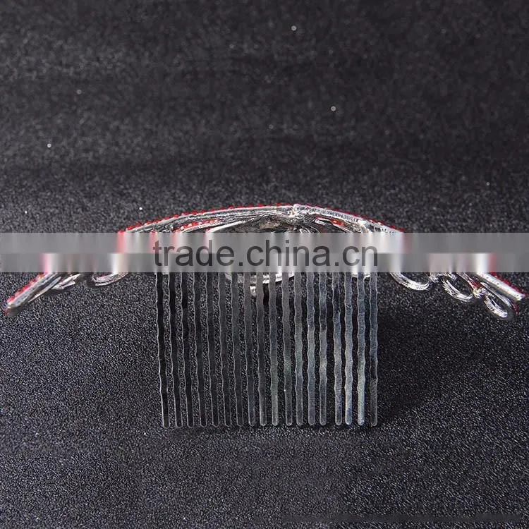 New fashion crown bridal crown hair comb essential wedding crown jewelry