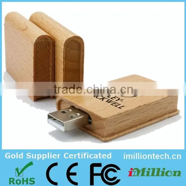 School Promotional Gifts Book Shape Wood USB, Wood Book Shape USB, Wood USB Book Shape