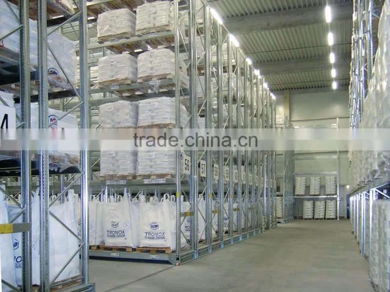 Highest Level OEM Gravity Shelf Heavy Duty Industrial Racking System